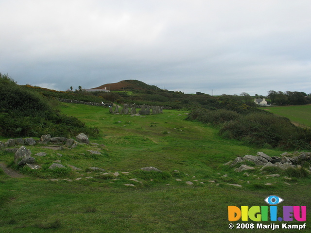 23659 Drombeg Stone circle and Fulacht Fiadh ancient cooking site